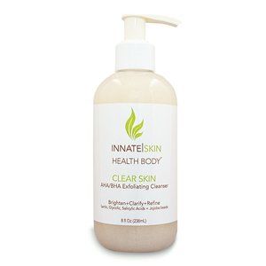 Clear Skin AHA/BHA Exfoliating Face Cleanser by Innate Skin Health Body